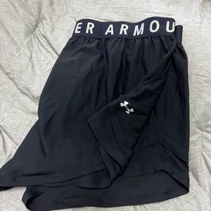 Under armour black shorts 3x